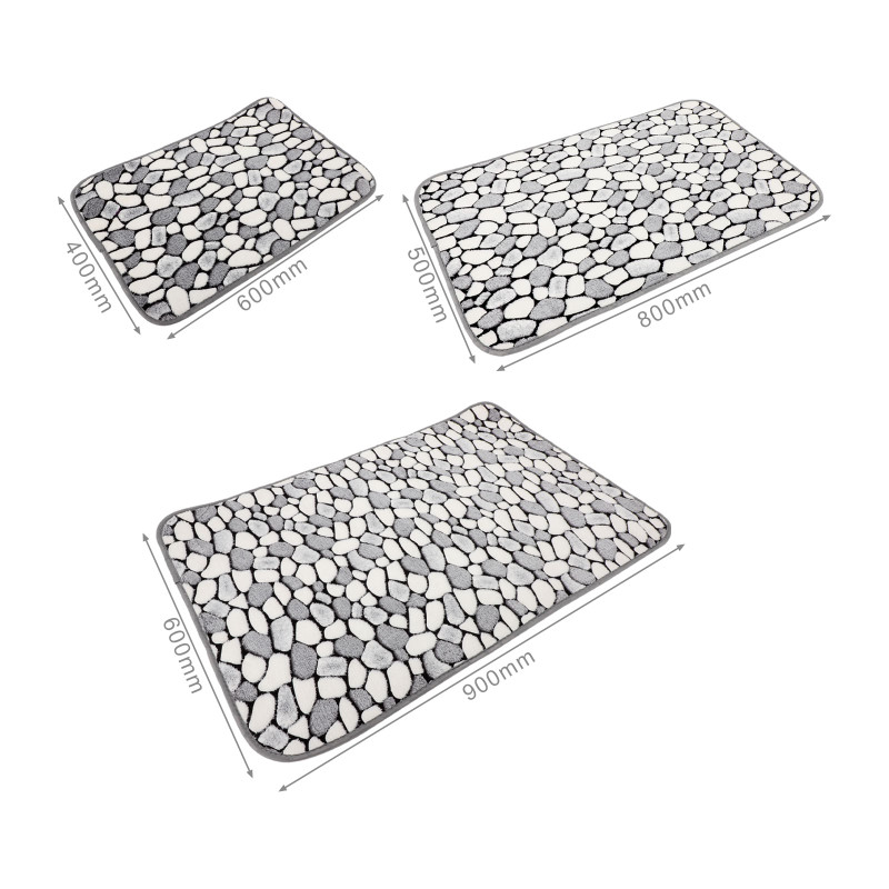 Vannitoamatt Vanni külgvaip Libisemiskindel vannitoa uksematt Pehme korallsametist ofsettrükk Vannitoatarvikud