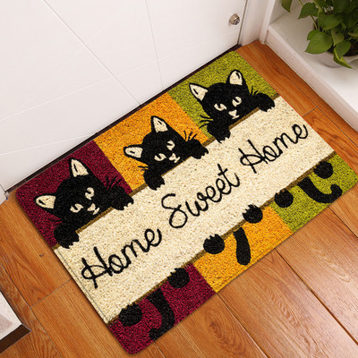 Χαλί κουζίνας πατάκια για το σαλόνι Welcome Mat Animal Cute Cat Doormats Χαλάκι κουζίνας Μπάνιο Αντιολισθητικό χαλί πόρτας