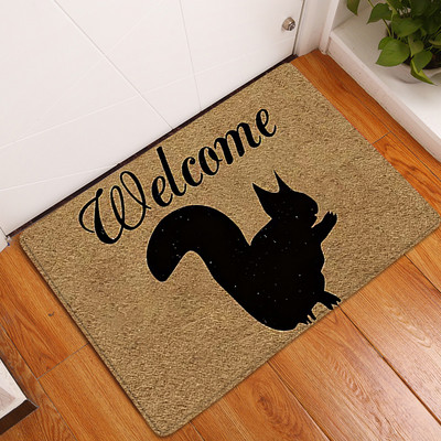 Virtuves paklāji dzīvojamās istabas grīdas paklāji viesmīlības paklājiņš Dzīvnieks jauks kaķis durvju paklājiņš virtuves paklājiņš vannas istabas pretslīdes paklājs durvju paklājs