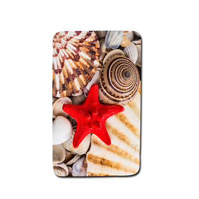 Pludmales sērijas pretslīdēšanas vannas paklājiņš 1 gab. 3D vannas istabas paklājiņi Flīsa tualetes vāka vāks Durvju paklājs Paklājs Guļamistabas paklāji mājas dekorēšanai