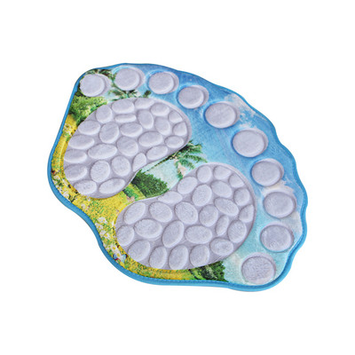 Velika stopala Prostirka za kupaonicu Neklizajuća WC Kupaonska prostirka Otirač Podna upijajuća podloga za noge Prostirke za kupaonicu s reljefnim flanelom