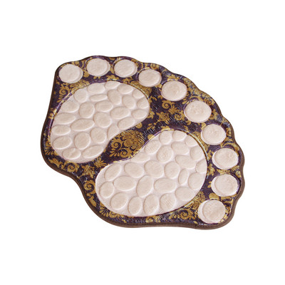 Velika stopala Prostirka za kupaonicu Neklizajuća WC Kupaonska prostirka Otirač Podna upijajuća podloga za noge Prostirke za kupaonicu s reljefnim flanelom