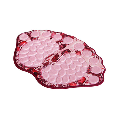 Velika stopala Prostirka za kupaonicu Neklizajuća WC Kupaonska prostirka Otirač Podna upijajuća podloga za noge Prostirke za kupaonicu s reljefnim flanelom