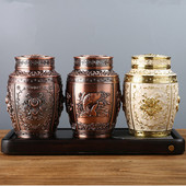 Pelnu konteiners Zārku kaste Urnas cilvēku pelniem Mājdzīvnieku piemiņas urnas Metāla kremācijas urnas Mazo dzīvnieku urnas bēres