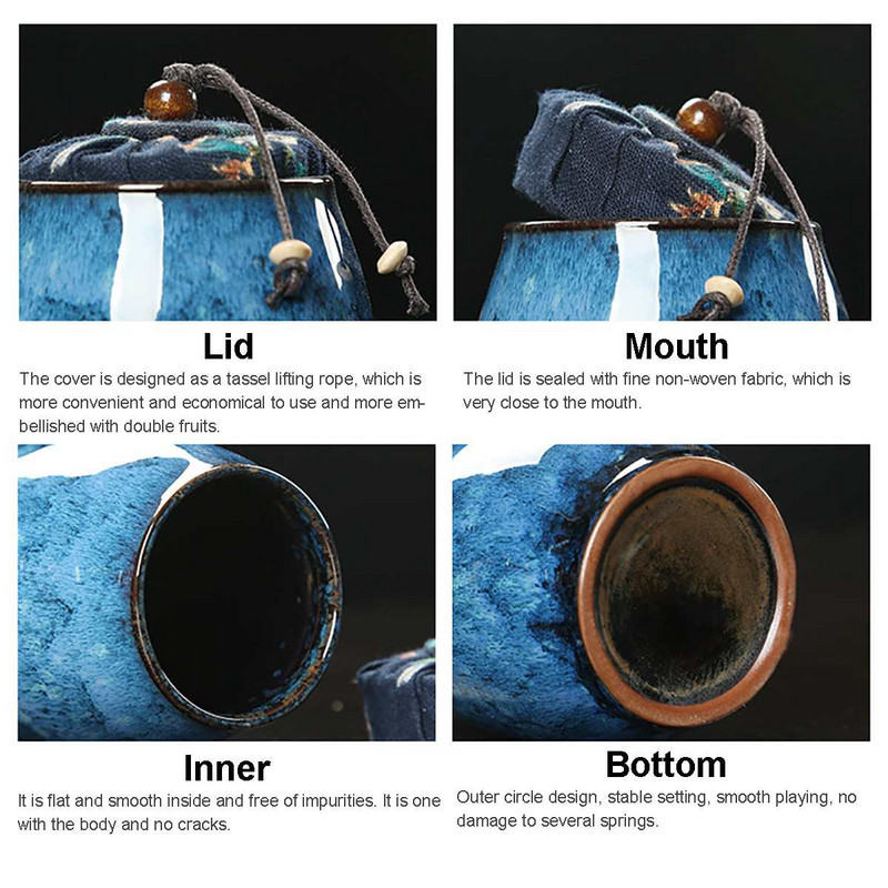 Keramička urna za kremiranje kućnih ljubimaca Pogrebni suvenir Kućni ljubimac, pas, mačka, urna za kremiranje, ptica, miš, pepeo, urna, lijes za kućne ljubimce, uspomena na ljubimca 6 * 13,3 CM/300 ML