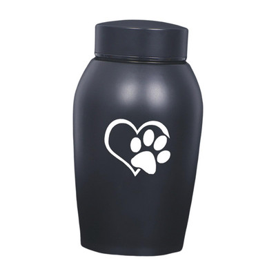 500 ml Mājdzīvnieku kremācijas piemiņas urna Saglabājiet atmiņas Apbedīšanas piemiņas bēru kastei Mājdzīvnieku kremācijas urnas kaķēni Kucēna piemiņa