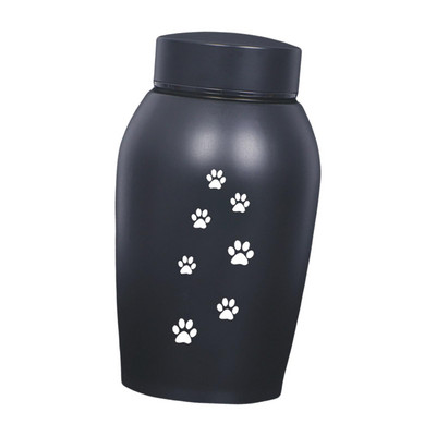 500 ml Mājdzīvnieku kremācijas piemiņas urna Saglabājiet atmiņas Apbedīšanas piemiņas bēru kastei Mājdzīvnieku kremācijas urnas kaķēni Kucēna piemiņa