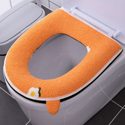 Uus kuum müük WC-padja majapidamiskomplekt WC-istme kate 1/2-osaline komplekt universaalne WC-padja tõmblukk