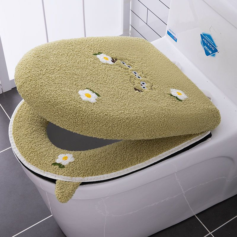 Uus kuum müük WC-padja majapidamiskomplekt WC-istme kate 1/2-osaline komplekt universaalne WC-padja tõmblukk