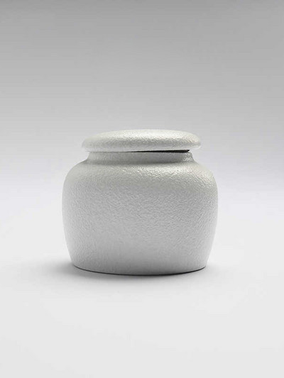 Crno/bijela posuda za pogrebni pepeo Urna za kremiranje ljudi Držač pepela za kućne ljubimce Keramičke urne za uspomenu Pepeo za prijatelje kovčeg Posuda za pohranu