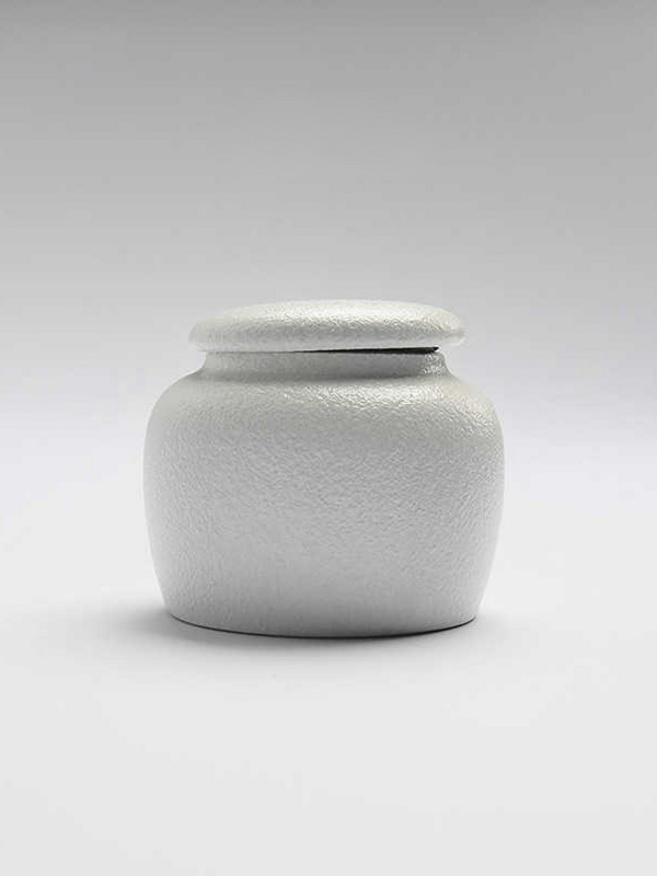 Crno/bijela posuda za pogrebni pepeo Urna za kremiranje ljudi Držač pepela za kućne ljubimce Keramičke urne za uspomenu Pepeo za prijatelje kovčeg Posuda za pohranu