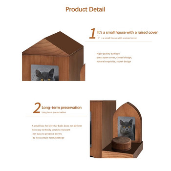 Ξύλινα χειροποίητα δοχεία για κατοικίδια Σετ κηδειών Προμήθειες κηδειών Σκυλί γάτας για στάχτη Κουτί φέρετρο αναμνηστικών κατοικίδιων