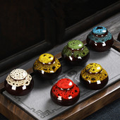 Mini piemiņas urnas konteiners pelniem mājdzīvnieku piemiņas kremācija urnas keramikas bēres pelniem suns kaķis