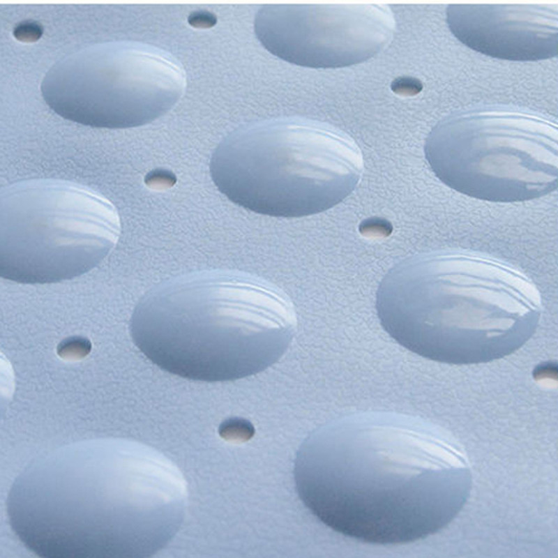 Ventilatora formas vannas istabas pretslīdēšanas paklājs Viesnīcas tualete duša grīdas paliktņi Candy Color PVC paklāju vanna Lielizmēra salokāmi plastmasas paklāji