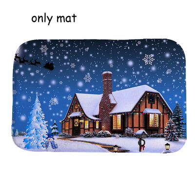 Navlaka za WC WC sjedalo Božićna prostirka za kupaonicu WC prostirka Toilette Tapa Decoration Božićna kupaonica Tampa De Vaso Sanitario 3 kom/set