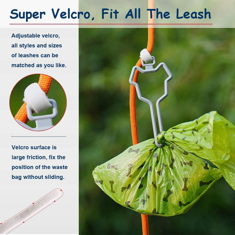 Šunų išmatų maišeliai laisvų rankų įranga traukimo virvė tualeto maišelio dozatorius Šunų išmatų maišelio dalytuvo laikiklis Valymo reikmenys Kačių reikmenys