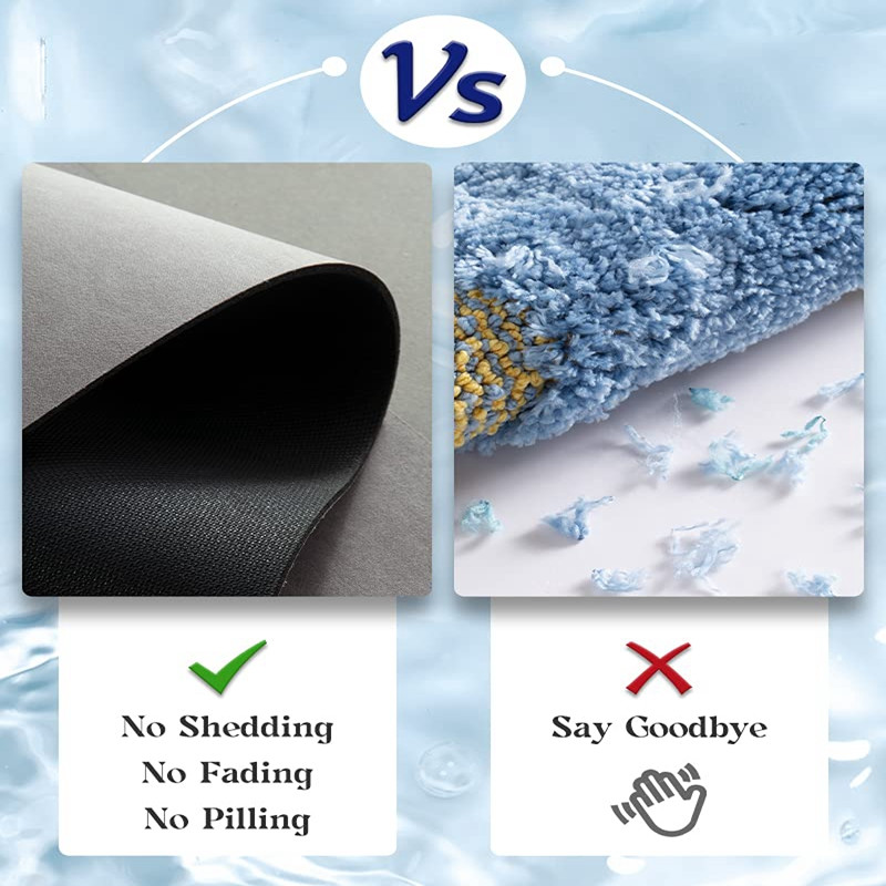 Vannas paklājs Vannas istabas paklāji un paklājiņš 2022. gada vasaras vannas istabas paklājs Vannas istabas aksesuāri Neslīdošs, ātri žūstošs, īpaši uzsūcošs mājas dekors