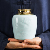 Keramičke urne za kućne ljubimce Memorijalni spremnik Urna za pepeo kućnih ljubimaca Ručno oslikana keramička urna Kremiranje urni Držač pepela za kućne ljubimce Kutija za pohranu ptica