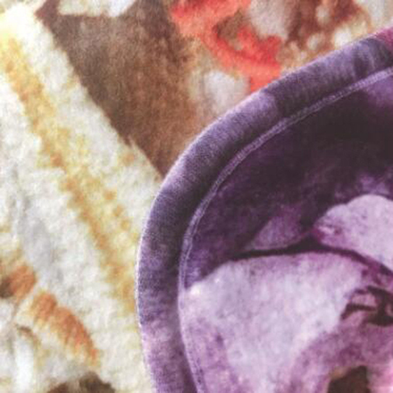 Ljubičasta Crocus prostirka za kupaonicu Cvjetna toaletna prostirka protiv klizanja WC navlaka za sjedalo Tepisi s printom Kupaonski tepih za uređenje doma 1 kom deka