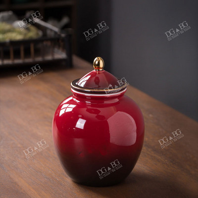 Velike urne za ljudski pepeo Pogrebna keramika Urne za kućne ljubimce Držač za pepeo Zapečaćeni Kremiranje Uspomena za odrasle Spomen suveniri Poklon