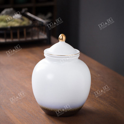 Velike urne za ljudski pepeo Pogrebna keramika Urne za kućne ljubimce Držač za pepeo Zapečaćeni Kremiranje Uspomena za odrasle Spomen suveniri Poklon