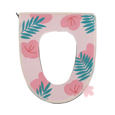 Periva podloga za WC školjku WC sjedalo Topli mekani set jastuka za uređenje doma Closestool Mat Torbica za sjedalo Dodatna oprema za poklopac poklopca WC školjke