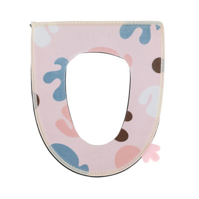 Periva podloga za WC školjku WC sjedalo Topli mekani set jastuka za uređenje doma Closestool Mat Torbica za sjedalo Dodatna oprema za poklopac poklopca WC školjke