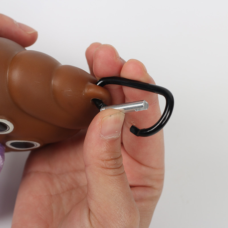 Nešiojamas naminių gyvūnėlių šiukšlių maišų dozatorius, skirtas katėms ir šunims išeiti Minkštas silikoninis šunų išmatų maišelis Išmatų formos laikymo dėžutės naminiams gyvūnėliams įrankiai