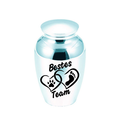 Mini kremacijske urne za pepeo od nehrđajućeg čelika Memorijalni držač za pepeo Male urne za uspomene za pepeo kućnih ljubimaca 30x40MM urna za mačke/pase/ptice