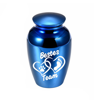 Mini kremacijske urne za pepeo od nehrđajućeg čelika Memorijalni držač za pepeo Male urne za uspomene za pepeo kućnih ljubimaca 30x40MM urna za mačke/pase/ptice