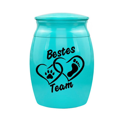 Mini kremacijske urne za pepeo od nehrđajućeg čelika Memorijalni držač za pepeo Male urne za uspomene za pepeo kućnih ljubimaca 30x40MM urna za mačke/pase/ptice