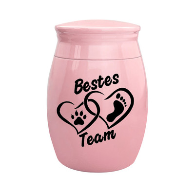 Mini kremacijske urne za pepeo od nehrđajućeg čelika Memorijalni držač za pepeo Male urne za uspomene za pepeo kućnih ljubimaca 30x40MM urna za mačke/pase/ptice