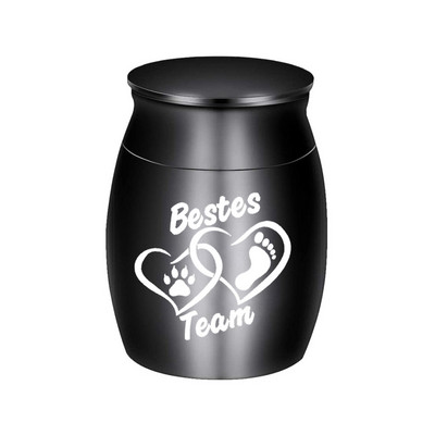 Mini kremacijske urne za pepeo od nehrđajućeg čelika Memorijalni držač za pepeo Male urne za uspomene za pepeo kućnih ljubimaca 30x40MM urna za mačke/pase/ptice