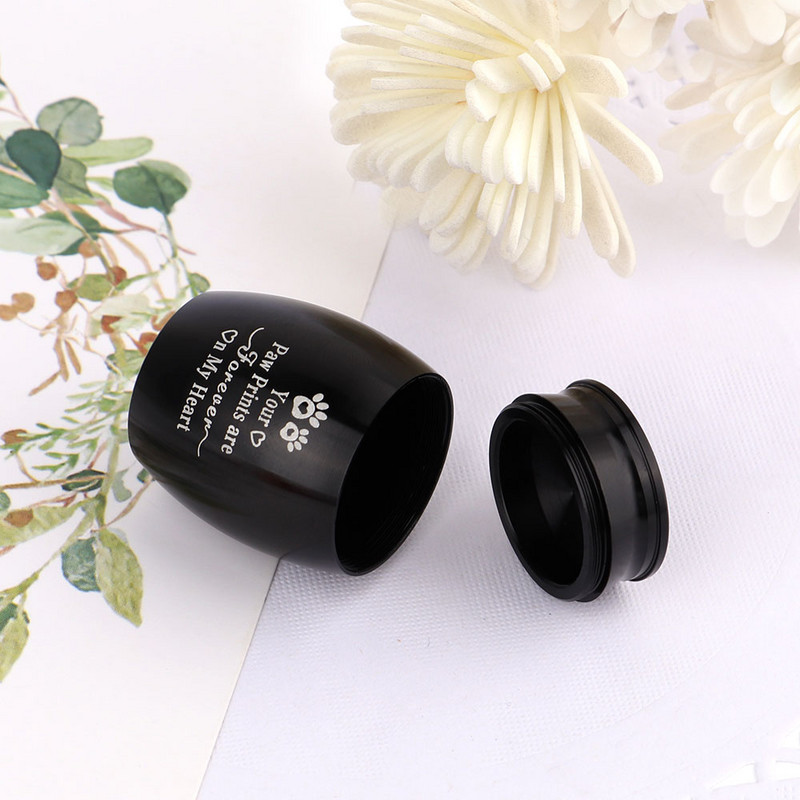 Urna za kućne ljubimce Metalna urna za kućne ljubimce Prijenosni psi Dekorativni spomenik za uspomene Mačke Pepeo za uspomene Pepeo za kremiranje Urna za pse Mačke Ptice