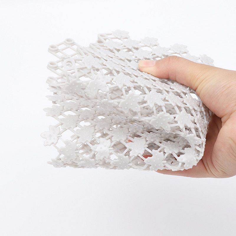 1tk Vannitoa libisemisvastane matt vahtralehe kuju PVC plastikust veekindel põrandamatt Kodu Vannituba Duširuum Vannimatt 25cmx25cm