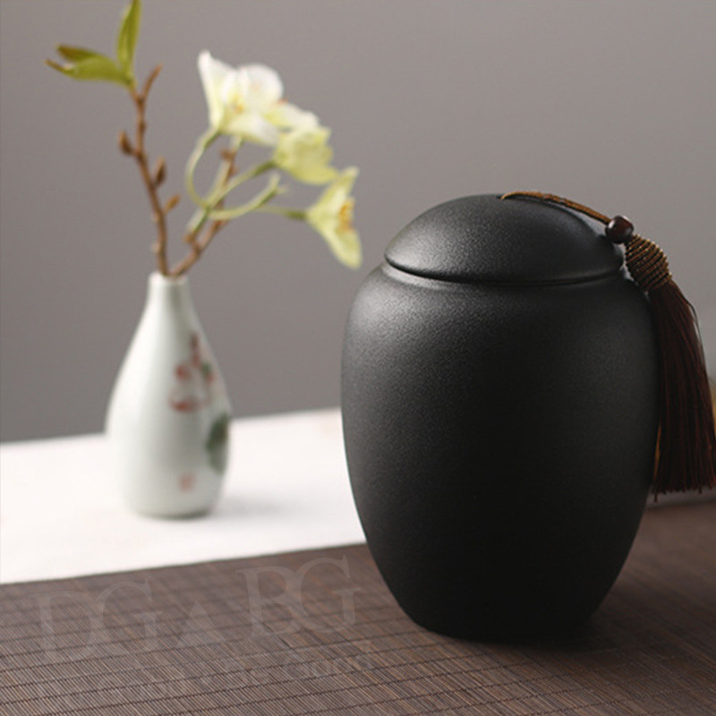 Keramika Pelnu Urna Aizzīmogota Kremēšana Apbedīšanas Pelni Piemiņas Mazie dzīvnieki Mājas suņu Kaķu memoriāls Piemērots Mājas Kamīni Apbedīšana