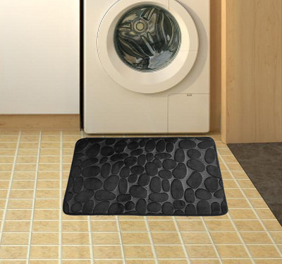 Kućna prostirka za kupaonicu Tepih od koraljnog flisa Kupaonski tepih Upijanje vode Neklizajuća memorijska pjena Upijajuća prostirka Periva prostirka WC školjka