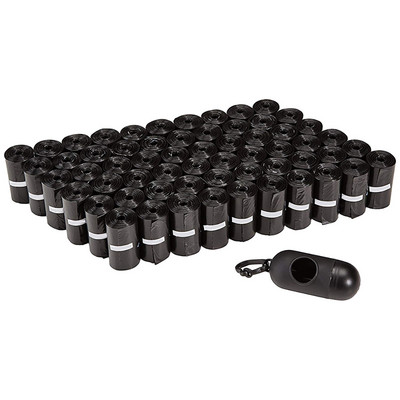 Vrećice za pseći izmet bez mirisa s dozatorom i kopčom za povodac, Vreće za izmet 15 vrećica za pse po kolutu Vreća za smeće za vanjsku upotrebu, čisto punjenje