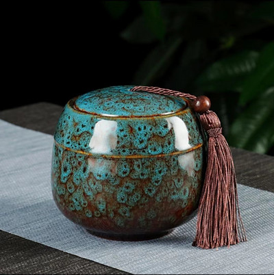 Lielu cilvēku pelnu glabātuve apbedījumu turētājs Krāsa Keramikas kārba memoriāls mājdzīvnieks suns kaķis urnas zīmogs pods Piemiņas zārks porcelāna burka