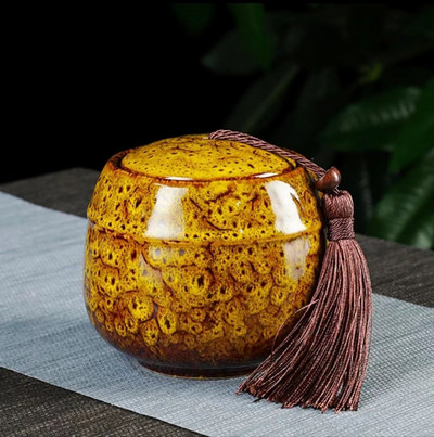 Lielu cilvēku pelnu glabātuve apbedījumu turētājs Krāsa Keramikas kārba memoriāls mājdzīvnieks suns kaķis urnas zīmogs pods Piemiņas zārks porcelāna burka