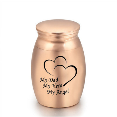 Mans tētis Mans varonis Mans eņģelis Dubultās sirds bēru urna cilvēku pelniem Kremācijas pelni Piemiņas urna Rotaslietas