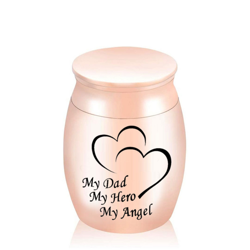 Mans tētis Mans varonis Mans eņģelis Dubultās sirds bēru urna cilvēku pelniem Kremācijas pelni Piemiņas urna Rotaslietas