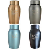 Raznobojne urne za pse od nehrđajućeg čelika, pas, mačka, ptica, miš, pepeo za kremiranje, zapečaćena urna za sprovod za pse, staklenka za suvenire za kućne ljubimce Novo