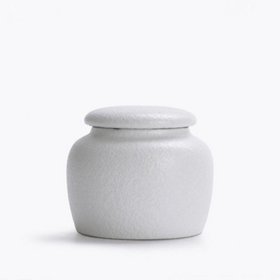 Keramikas mājdzīvnieku piemiņas suņu kaķu putnu urnas melnbaltas bēru urnas cilvēku konteiners pelnu kremēšanai mazo dzīvnieku kolumbārijs