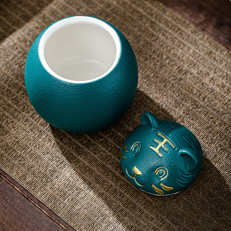 200 ML Keramika Urna za pepeo Spomenik za kremiranje ljudi Držač pepela Kućni ljubimac Pogrebni kovčeg za uspomene Pokop kod kuće