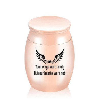 Skaistas dāvanas, alumīnija sakausējuma mazs burciņu turētājs, cilvēku pelni, urnas, piemiņas kremēšana brāļa mīļotajam/mājdzīvniekiem