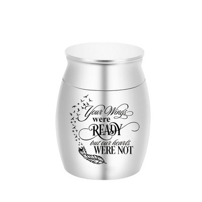 Skaistas dāvanas, alumīnija sakausējuma mazs burciņu turētājs, cilvēku pelni, urnas, piemiņas kremēšana brāļa mīļotajam/mājdzīvniekiem