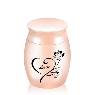 Skaistas dāvanas, alumīnija sakausējuma mazs burciņu turētājs, cilvēku pelni, urnas, piemiņas kremēšana brāļa mīļotajam/mājdzīvniekiem