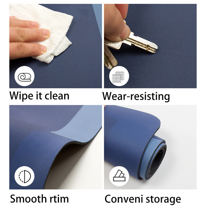 Īpaši uzsūcošs, ātri žūstošs vannas istabas paklājs virtuves eļļas necaurlaidīgs Napa ādas vannas paklājiņš Mūsdienīgs, vienkāršs pretslīdošs grīdas paklājiņš kāju paklājiņš