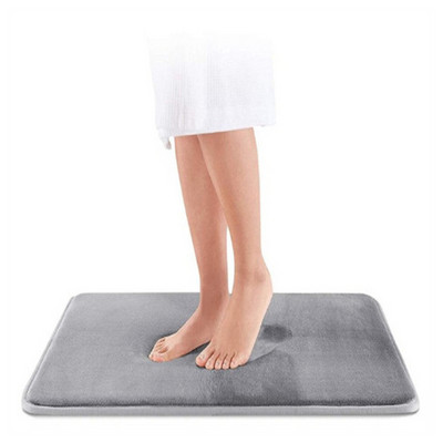1PC Covor de baie din spumă cu memorie Covor de duș anti-alunecare Tampă moale pentru picior Decorativ Protector de podea Covor de baie absorbant cu uscare rapidă